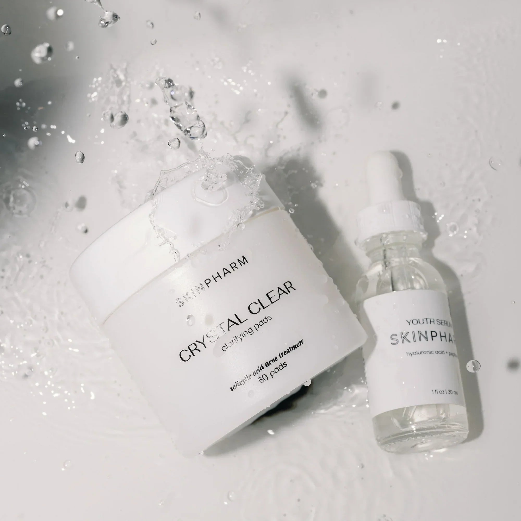 Gentle skincare products for a post-procedure routine