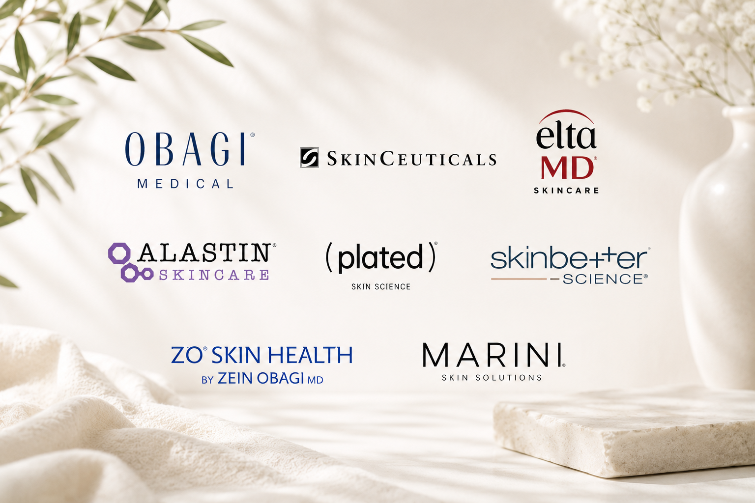 products at L&P Skin Shop