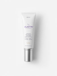 ALASTIN HydraTint Pro Mineral SPF 36 tinted mineral sunscreen in a squeeze tube with pump.
