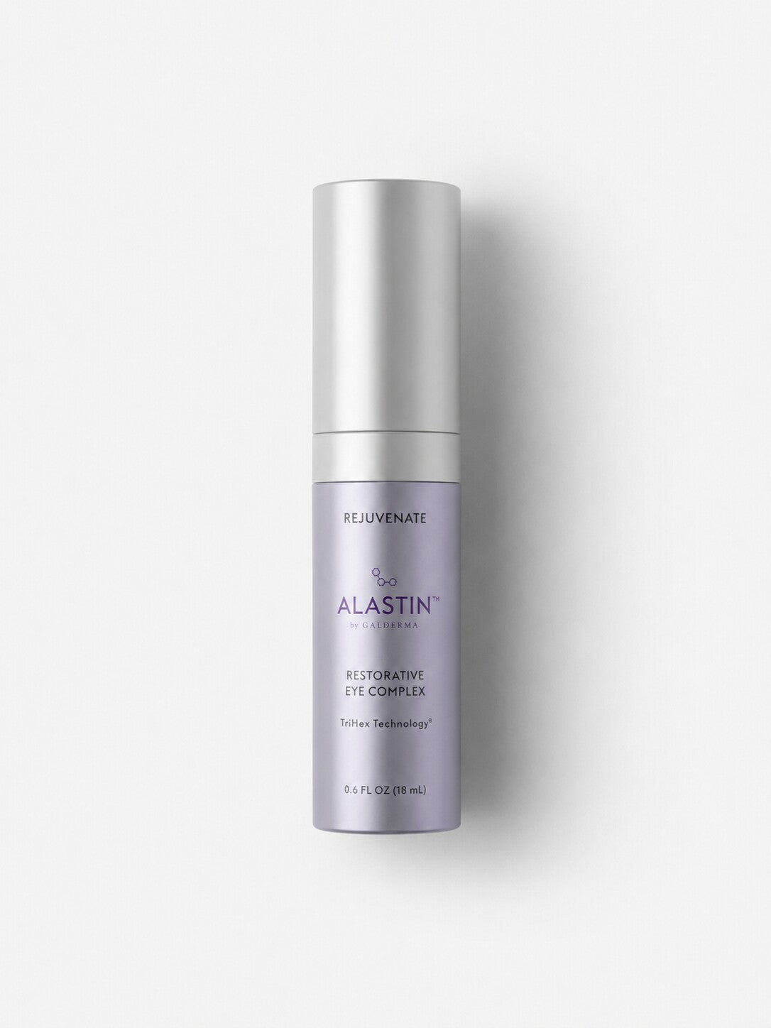 ALASTIN Restorative Eye Complex eye cream in a small silver airless bottle for the delicate eye area.