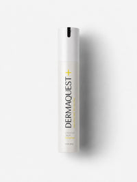 DermaQuest DermaClear Serum acne-clearing facial serum in a white airless pump bottle.