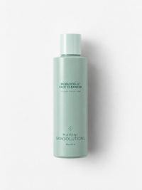 Jan Marini Bioglycolic Face Cleanser glycolic acid face wash in a sage green bottle.