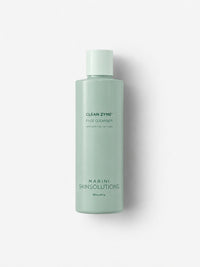 Jan Marini Clean Zyme papaya enzyme face cleanser in a sage green bottle.