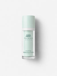 Jan Marini Reboot PDRN Face Serum in a mint green bottle.