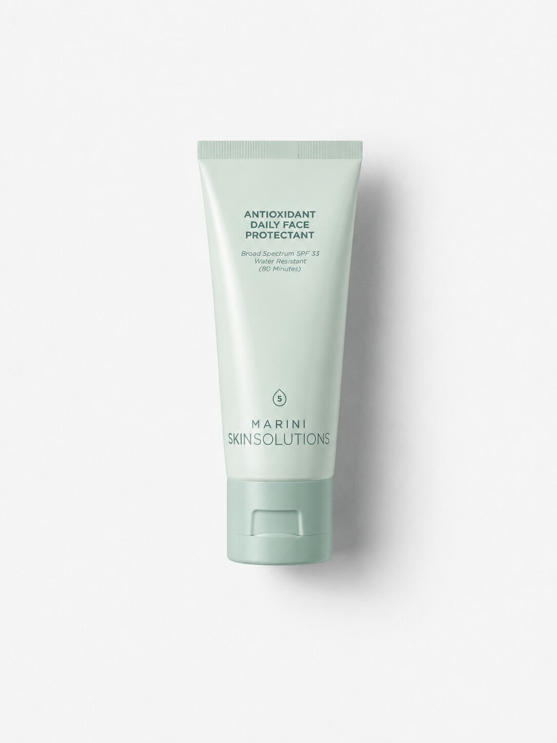 Marini Skin Solutions Antioxidant Daily Face Protectant SPF 33 tube, broad spectrum antioxidant sunscreen