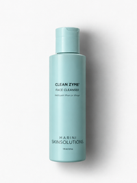 Marini SkinSolutions Clean Zyme Face Cleanser uses papain, a proteolytic enzyme found in green unripened papaya, to remove dead skin cells selectively without harming sensitive or irritated tissue.
