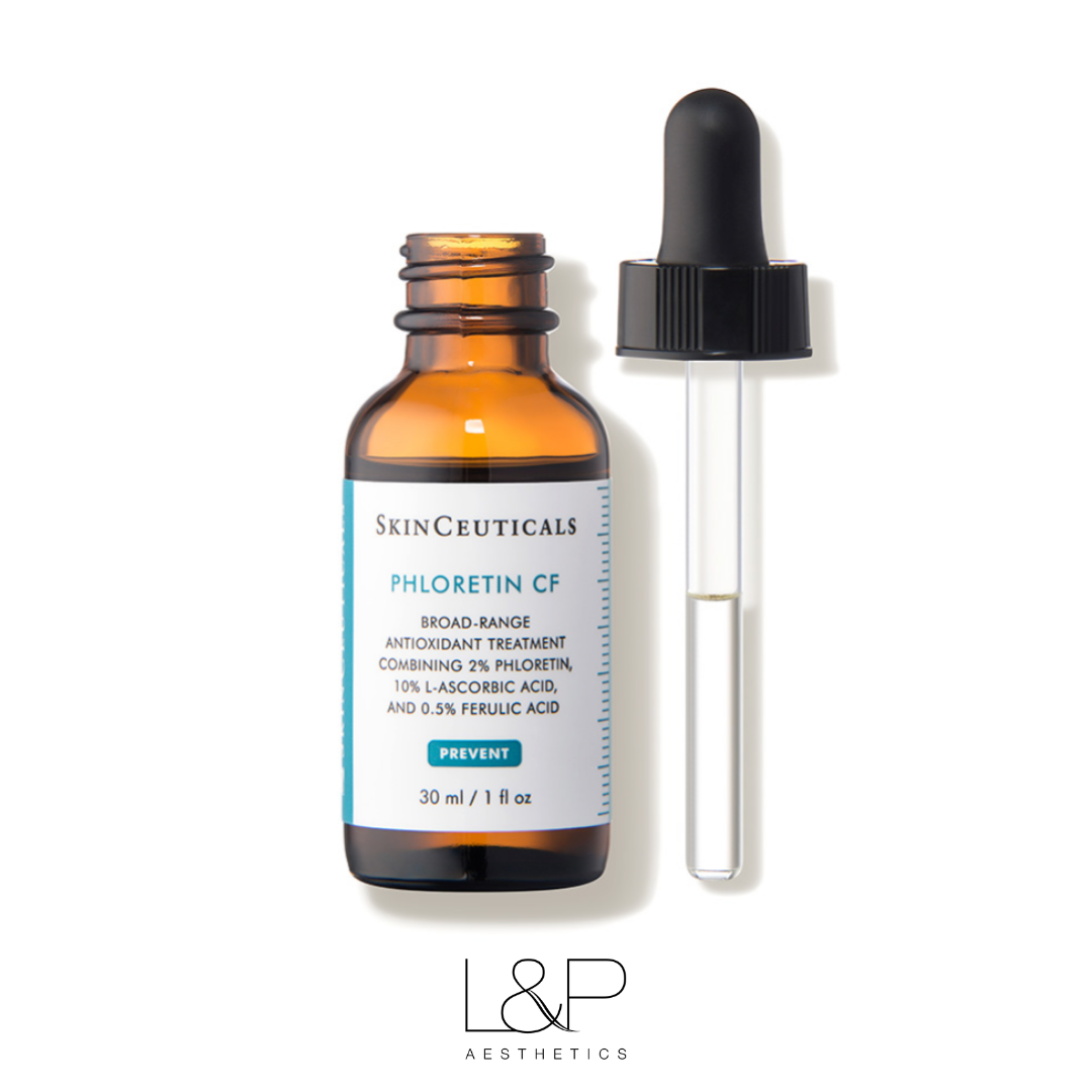 Phloretin CF by SkinCeuticals image of bottle and dropper