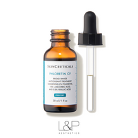 Phloretin CF by SkinCeuticals image of bottle and dropper